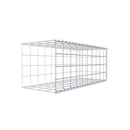 Gabião tipo 2 100 cm x 40 cm x 40 cm (C x A x P), malhagem 10 cm x 10 cm, espiral