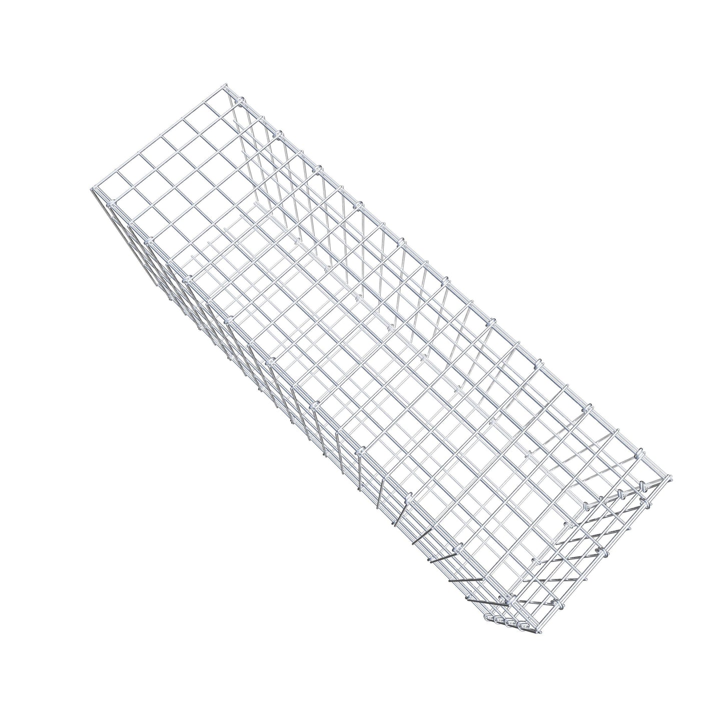 Fourche rapportée type 2 100 cm x 40 cm x 30 cm, mailles 5 cm x 10 cm, anneau en C