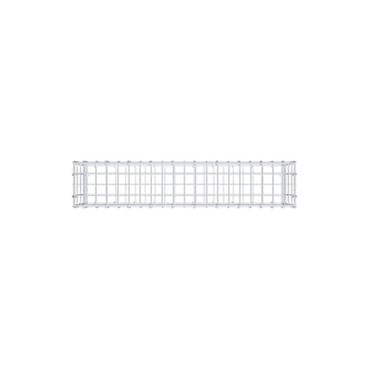 Gabione 100 cm x 40 cm x 20 cm (L x H x T), Maschenweite 5 cm x 10 cm, C-Ring