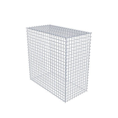 Gabion 100 cm x 100 cm x 50 cm (L x H x D), mesh size 5 cm x 5 cm, spiral