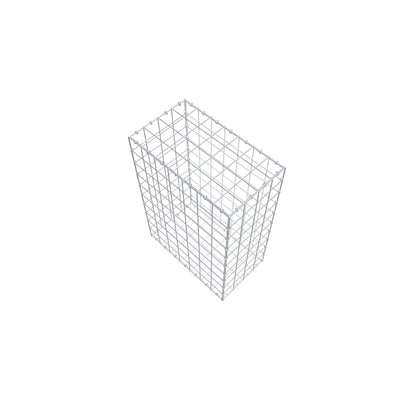 Gabion 100 cm x 70 cm x 40 cm (L x H x D), maskestørrelse 10 cm x 10 cm, C-ring