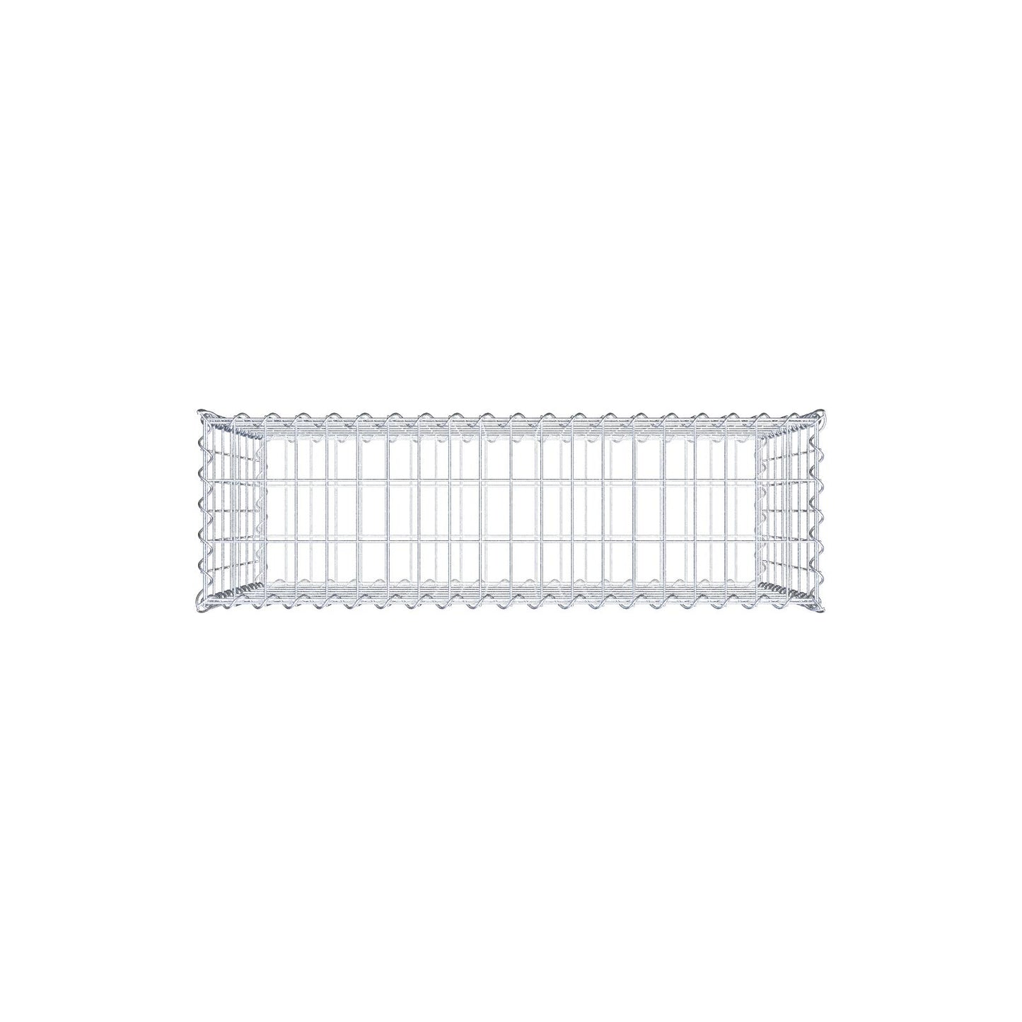 Gabion 100 cm x 70 cm x 30 cm (L x H x P), mailles 5 cm x 10 cm, spirale