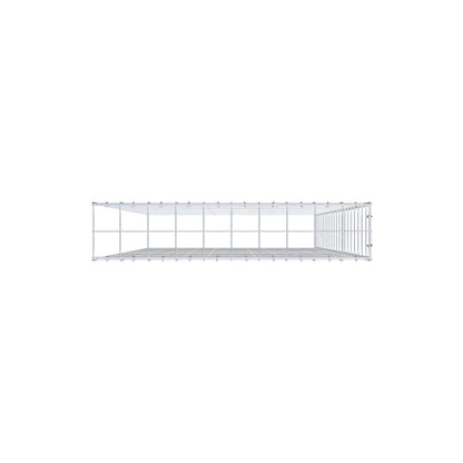 Gabbione aggiuntivo tipo 4 200 cm x 100 cm x 20 cm (L x H x P), maglia 10 cm x 10 cm, anello a C