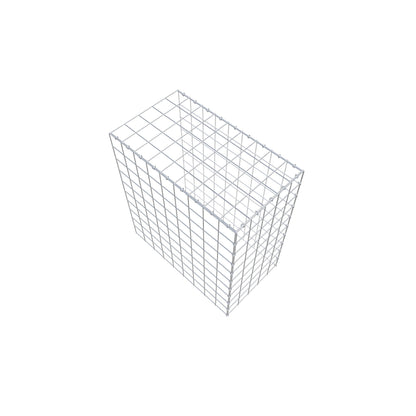 Gavión adicional tipo 4 100 cm x 90 cm x 50 cm (L x A x P), malla 10 cm x 10 cm, anillo en C