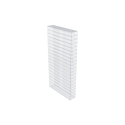 Fourche rapportée type 2 200 cm x 100 cm x 20 cm, maille 5 cm x 10 cm, anneau en C