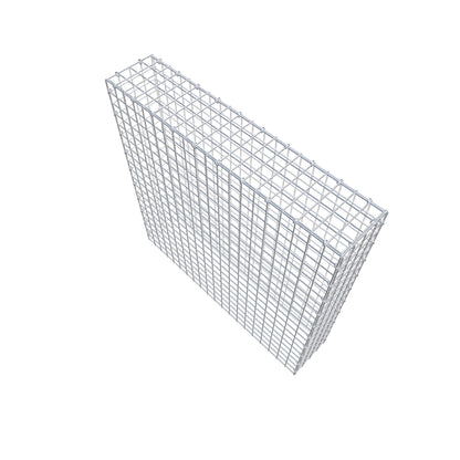 Gabbione fissabile tipo 3 100 cm x 100 cm x 20 cm (L x H x P), maglia 5 cm x 5 cm, anello a C