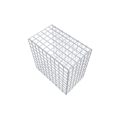 Gabião tipo 2 50 cm x 50 cm x 30 cm (C x A x P), malhagem 5 cm x 5 cm, anel C