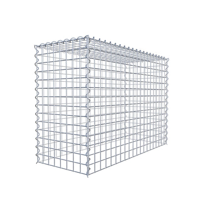 Gabion rapporté type 3 100 cm x 70 cm x 40 cm (L x H x P), mailles 5 cm x 5 cm, spirale