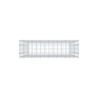 Gabione 100 cm x 70 cm x 20 cm (L x H x T), Maschenweite 5 cm x 10 cm, C-Ring