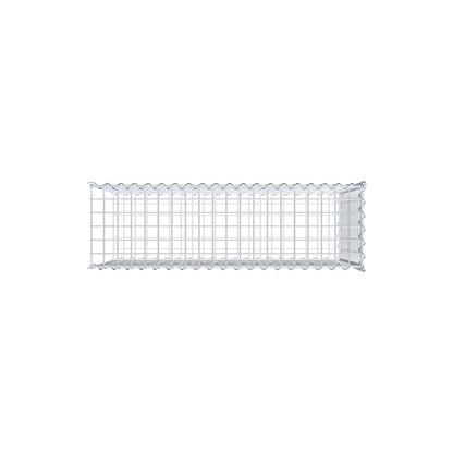 Gabião tipo 2 100 cm x 60 cm x 30 cm (C x A x P), malhagem 5 cm x 5 cm, espiral