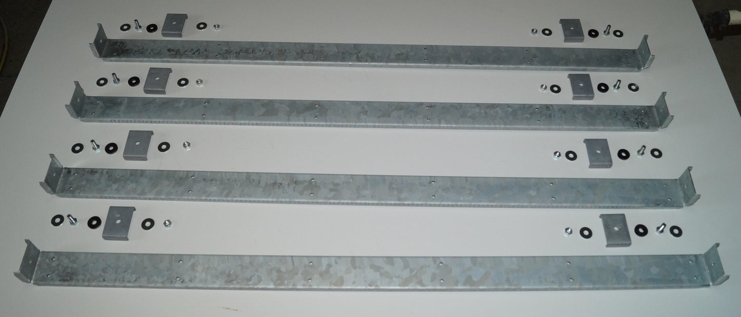 Set di guide per panca lunga